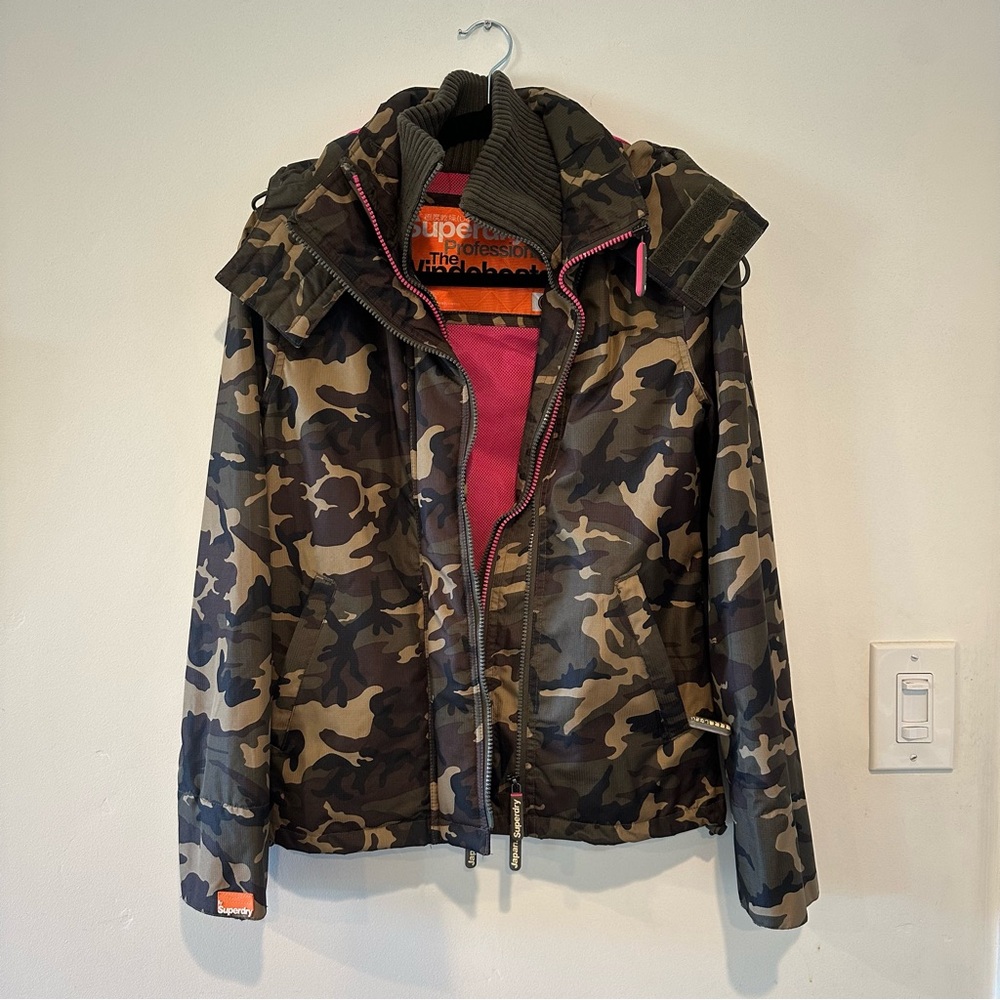 Superdry camouflage Windcheater jacket